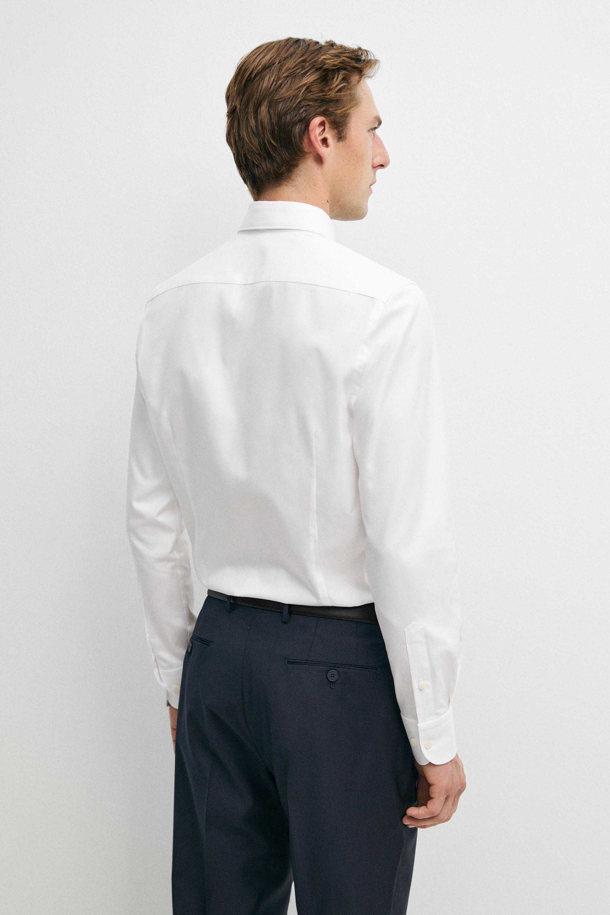 Chemise slim 100 % coton
